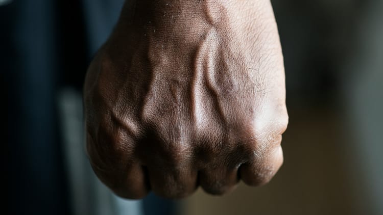 There’s the handshake, and then …